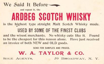 Ardbeg Postcard c.1900