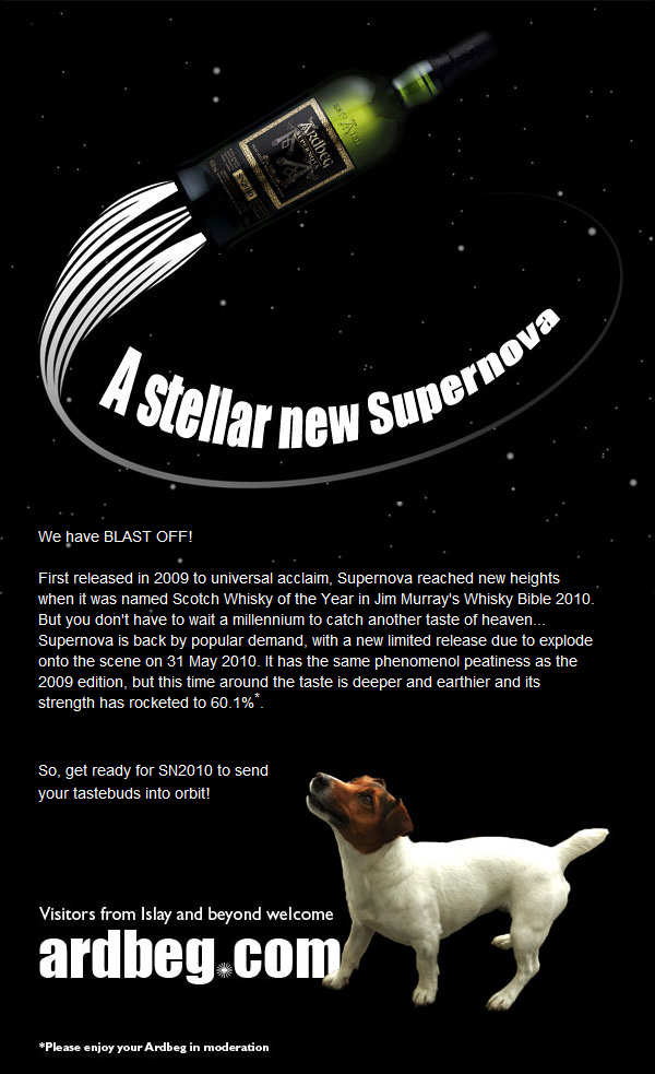 Ardbeg Supernova 2010